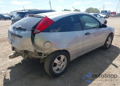 2007 Ford Focus S/Se/Ses из США, поврежденный, VIN 1FAFP31N27W218083